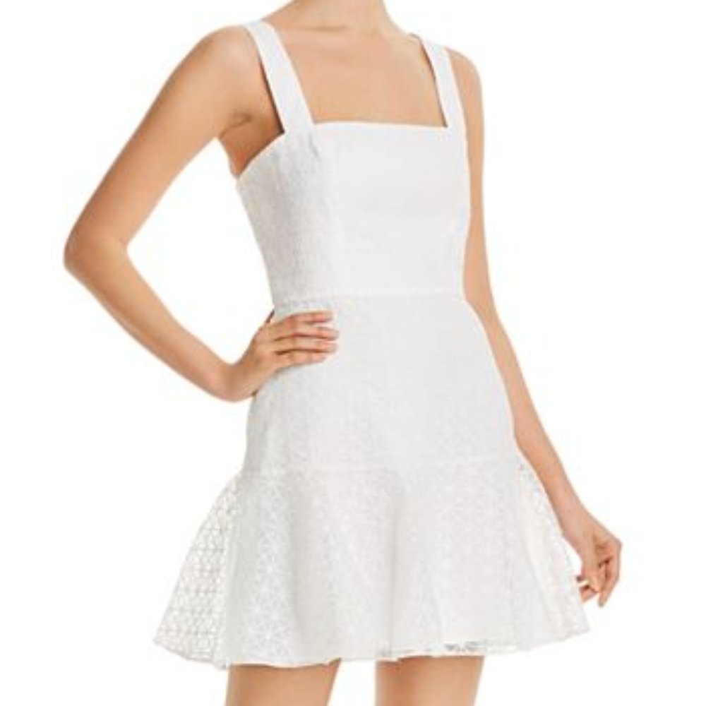 NWT Amanda Uprichard Amelyn Flared Mini Dress